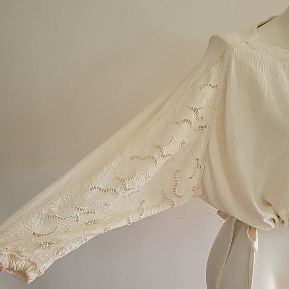 Free People Movement Field of Dreams Cropped Pullover Round Neck Pullover - Picture 10 of 15